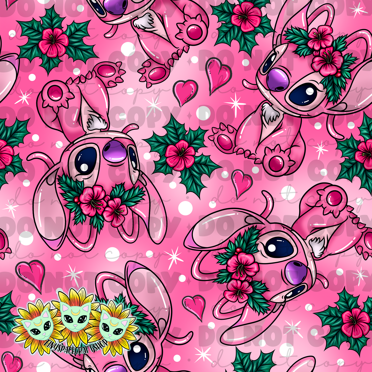 Pink alien