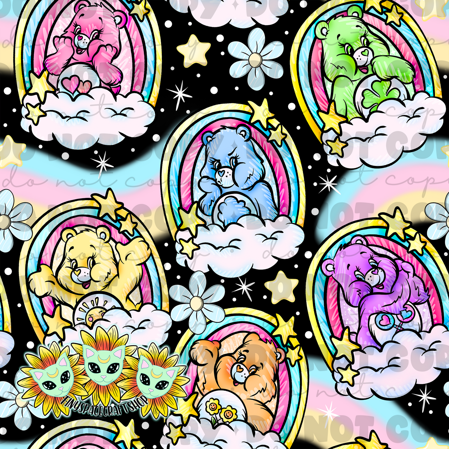 Rainbow bears