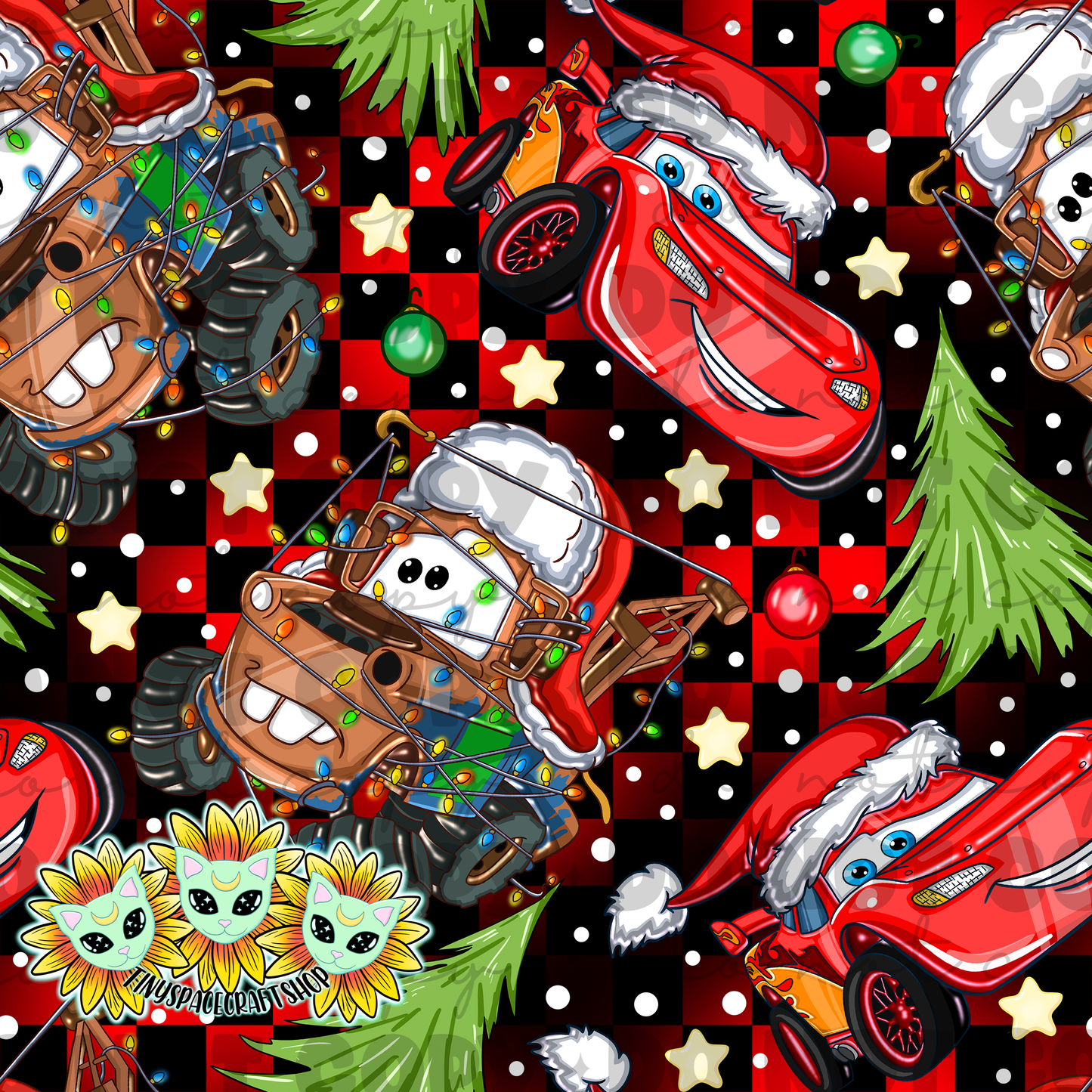 Christmas car