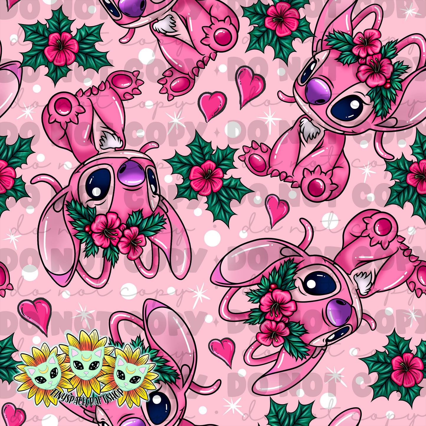Pink alien