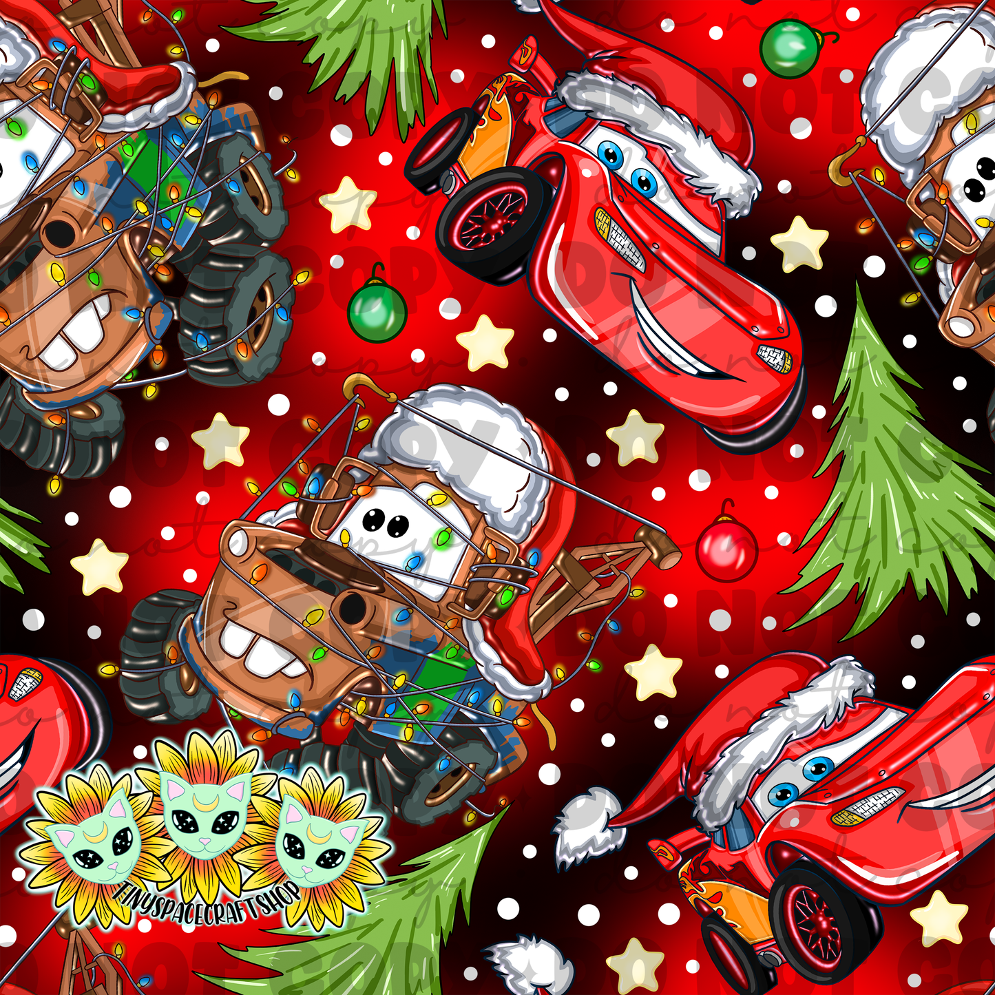 Christmas car