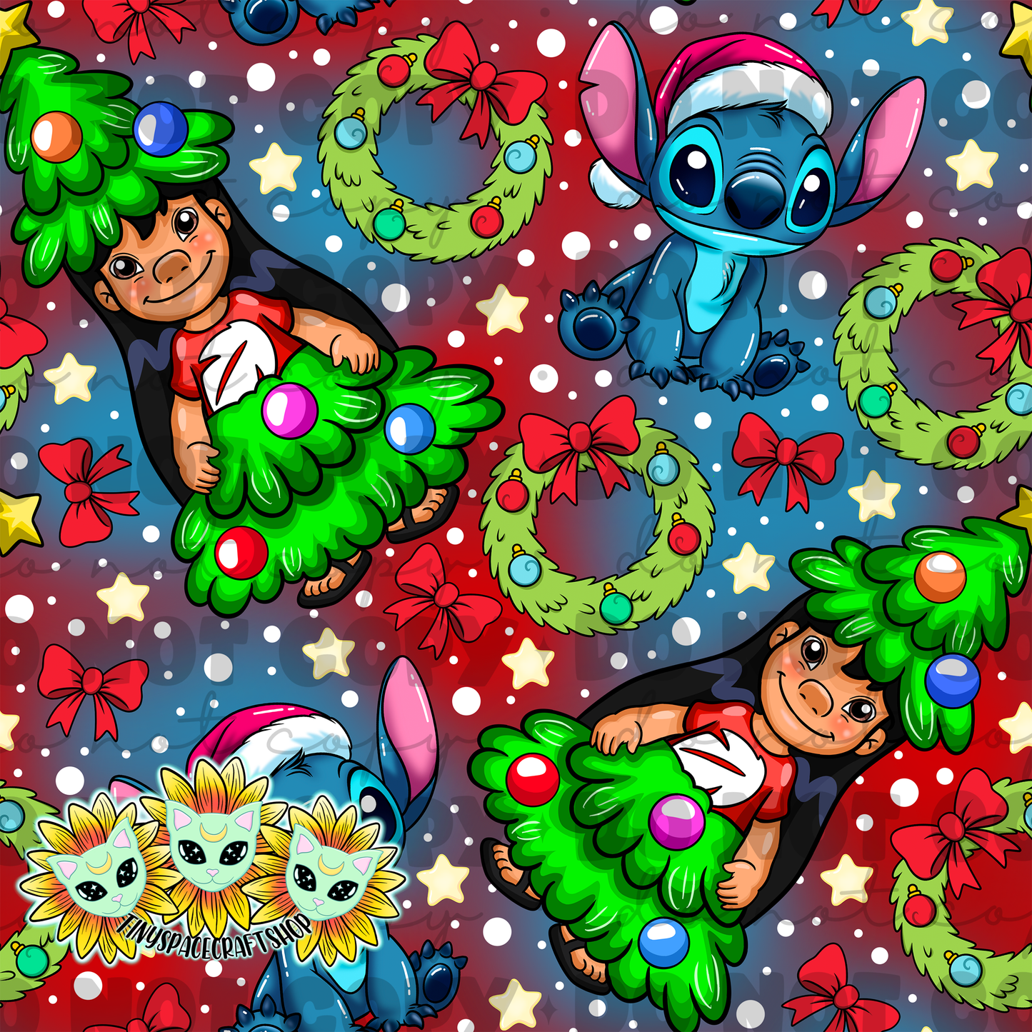 Christmas alien