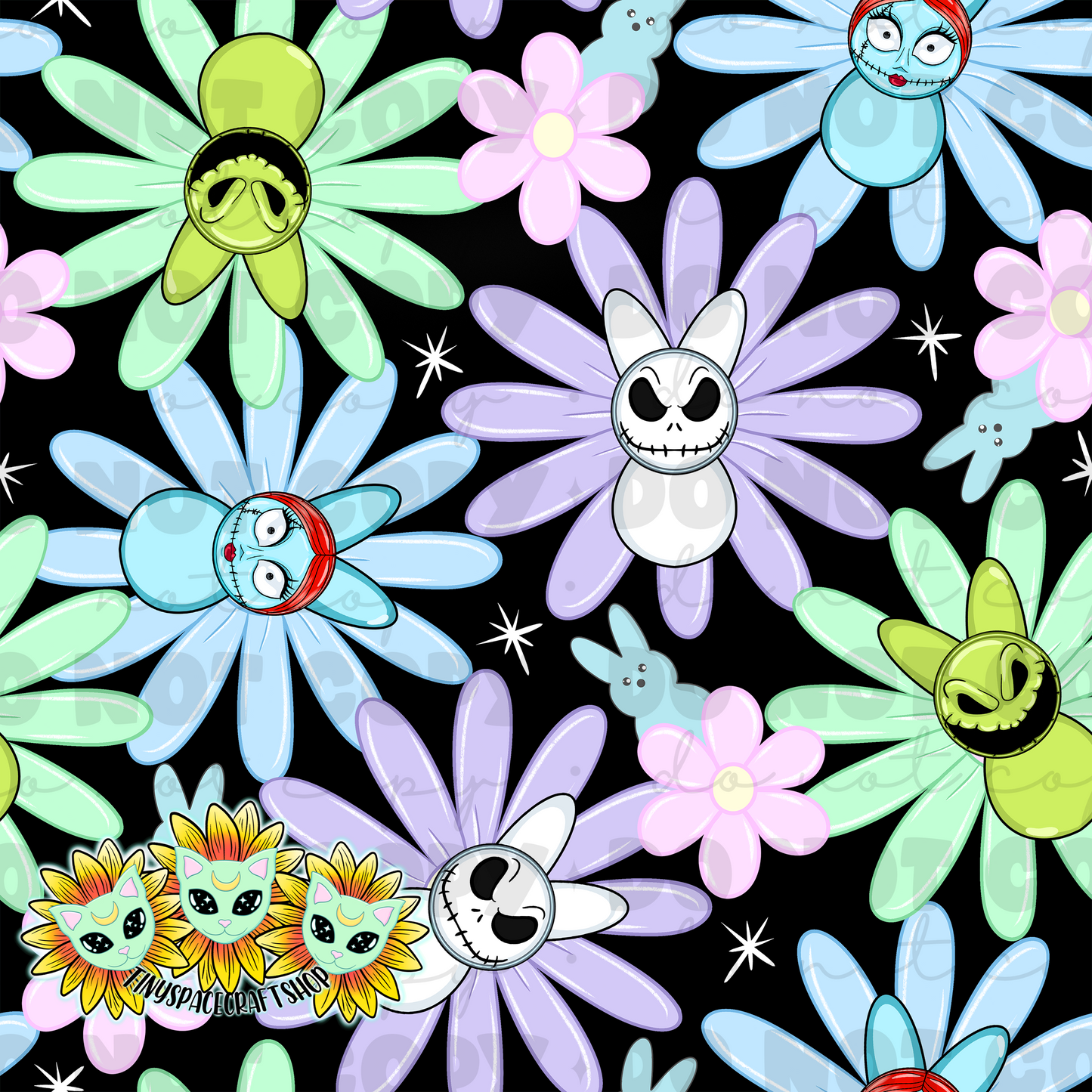 Nightmare Easter flowers