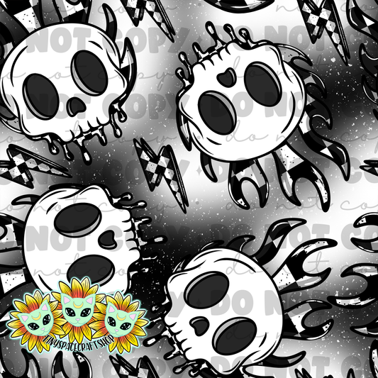 Checker skull