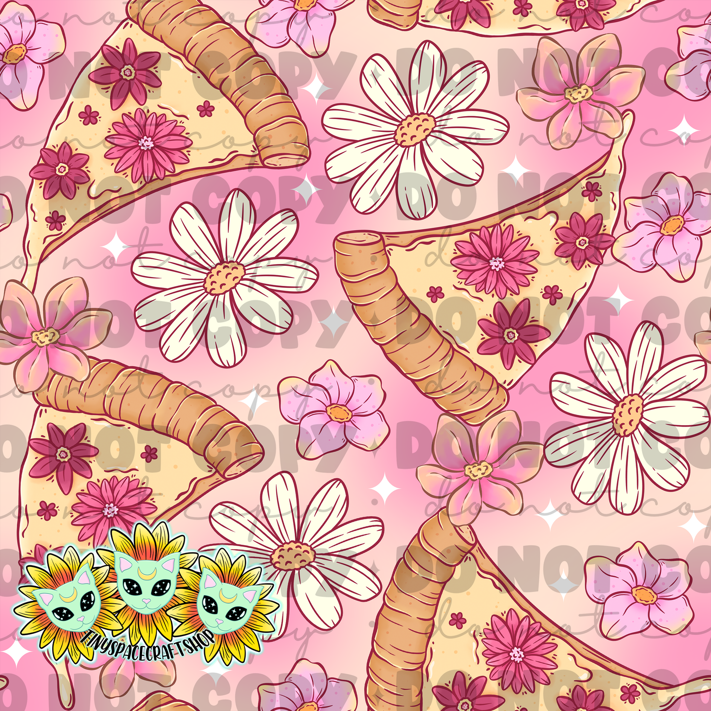 Flower pizza