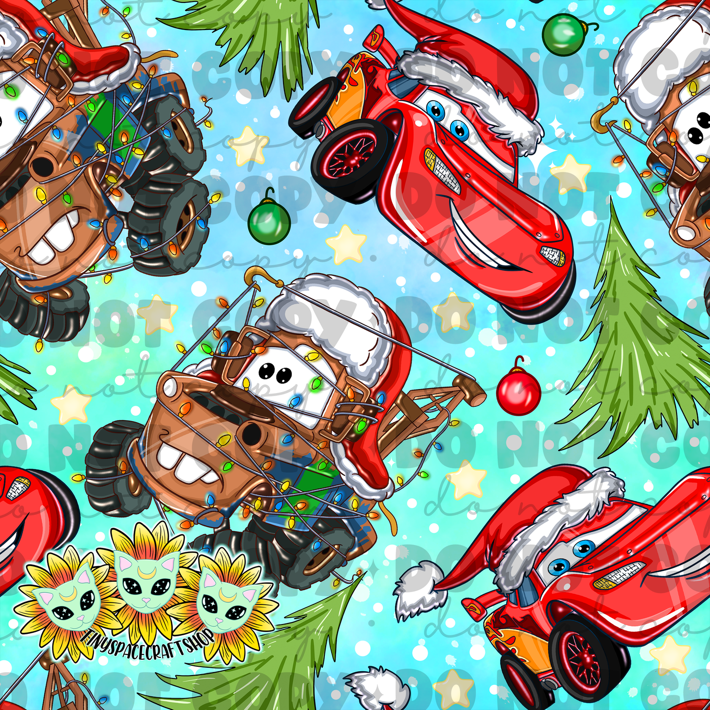 Christmas car