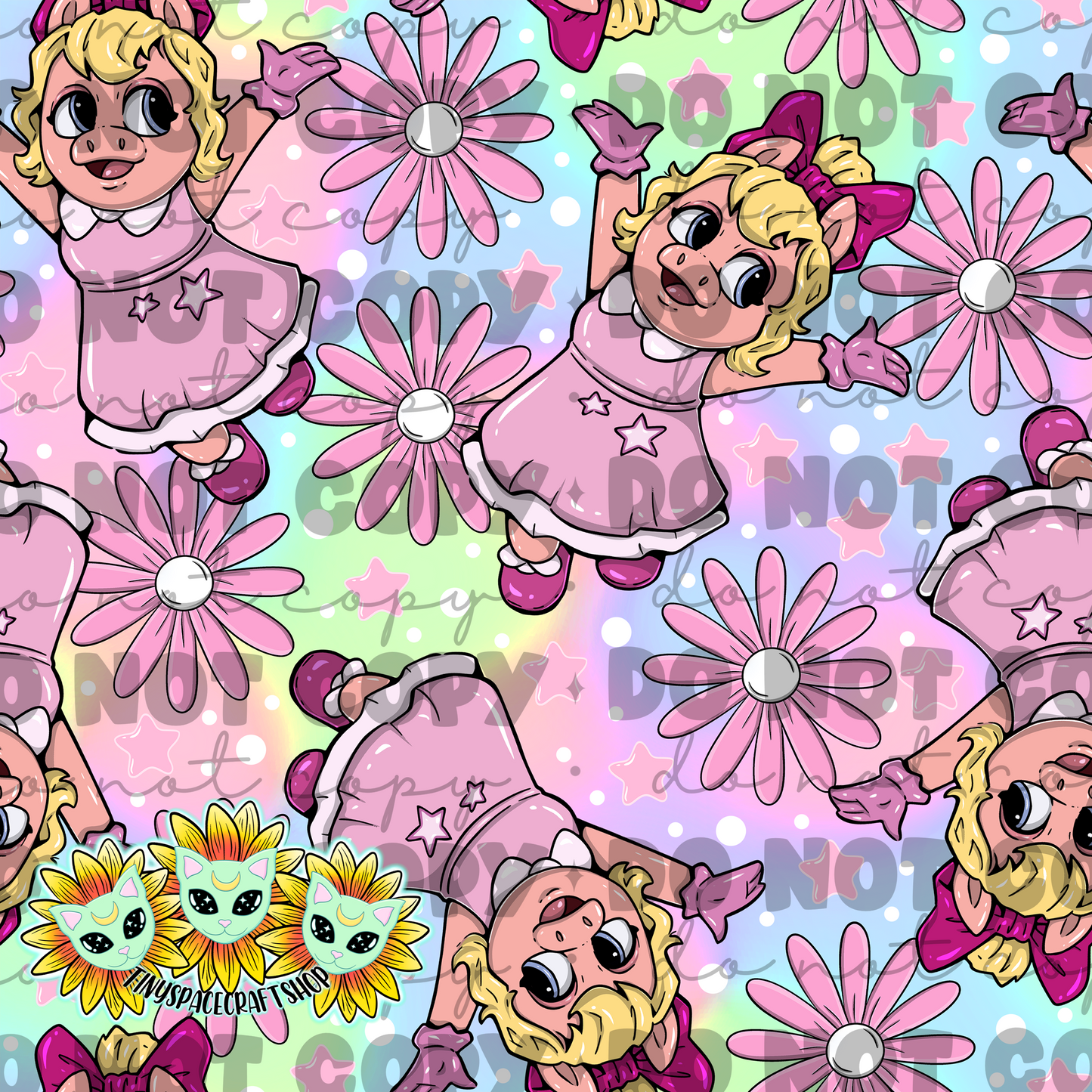 Floral pig