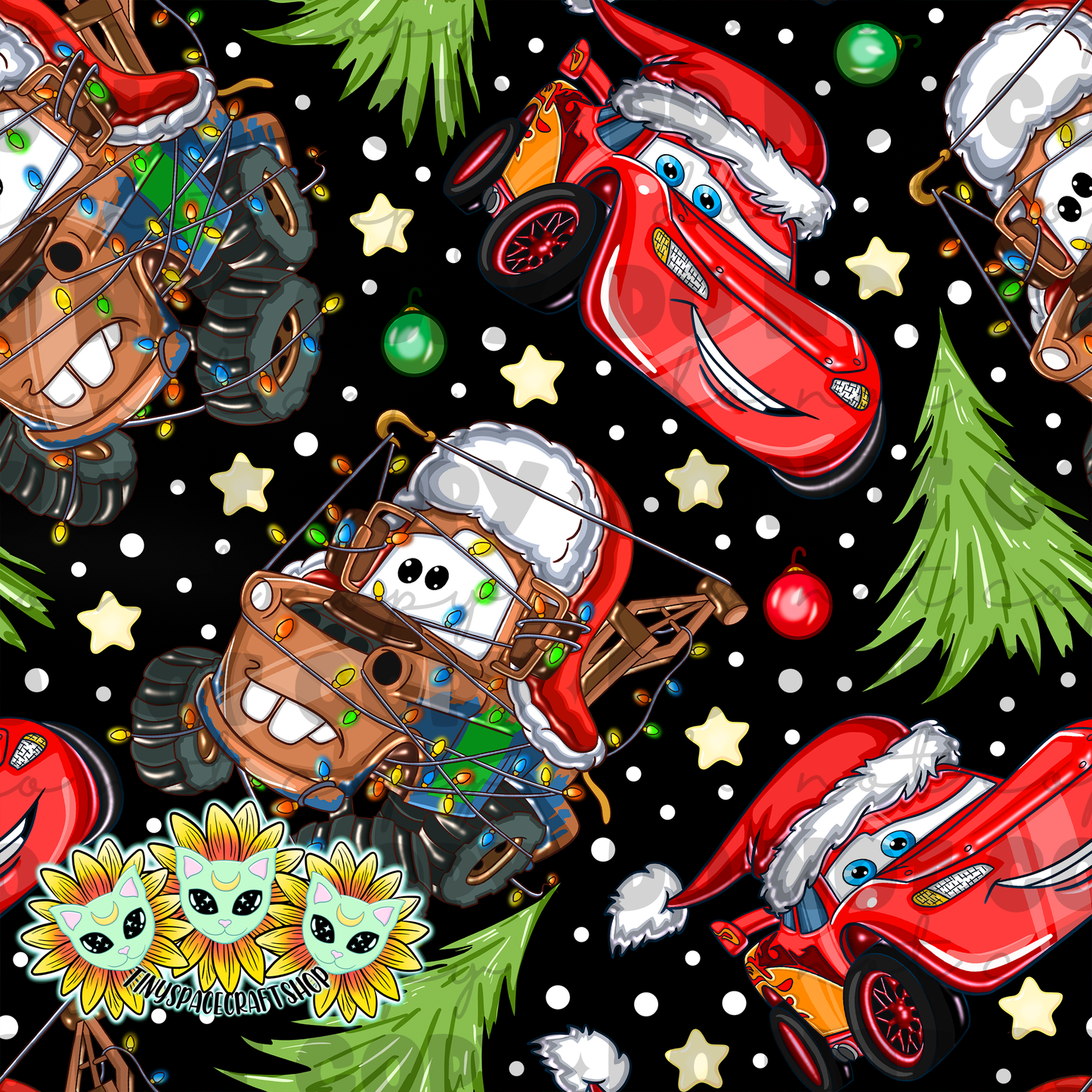 Christmas car