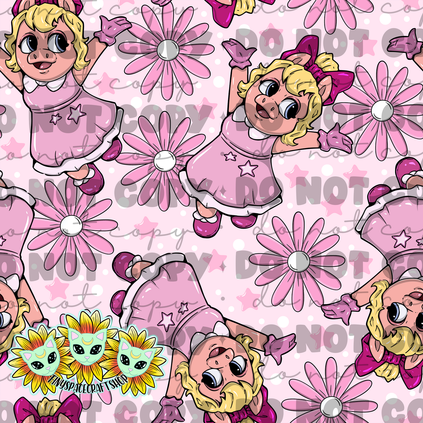 Floral pig