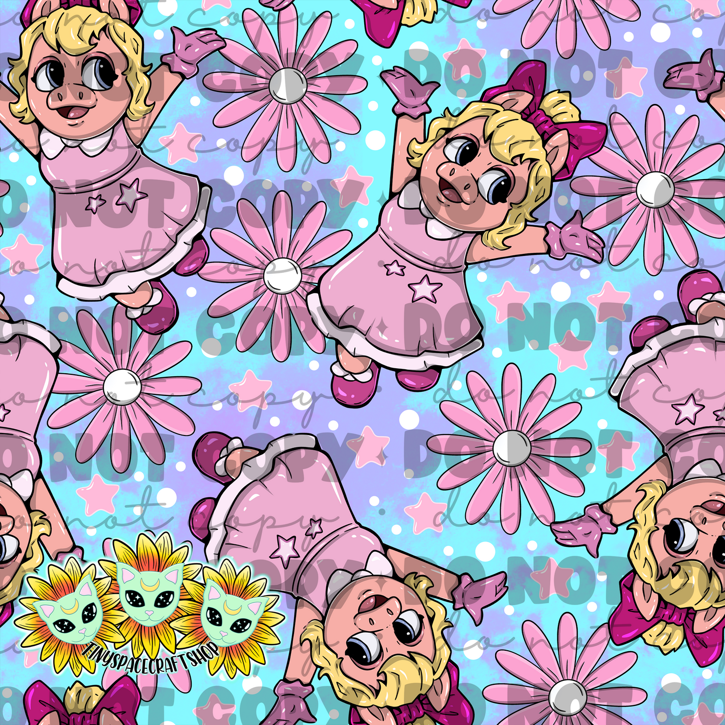 Floral pig