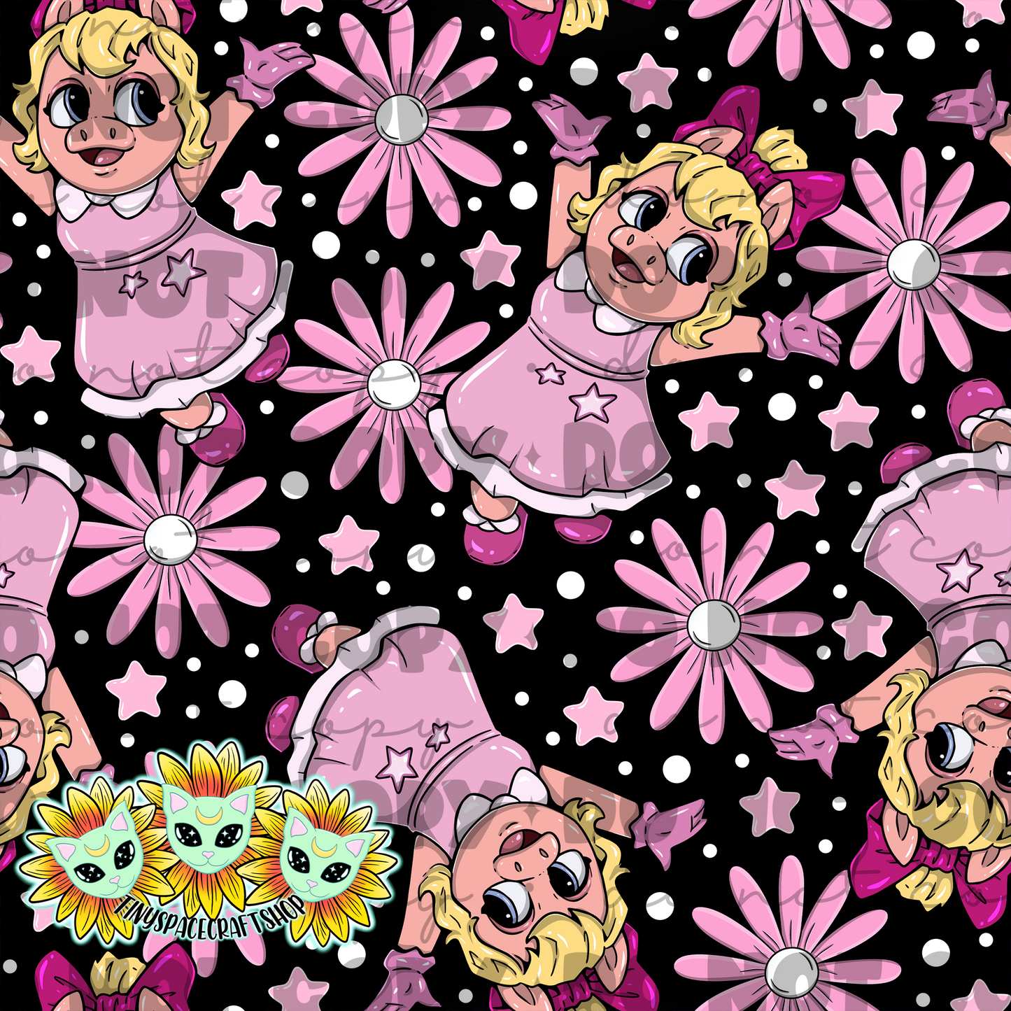 Floral pig