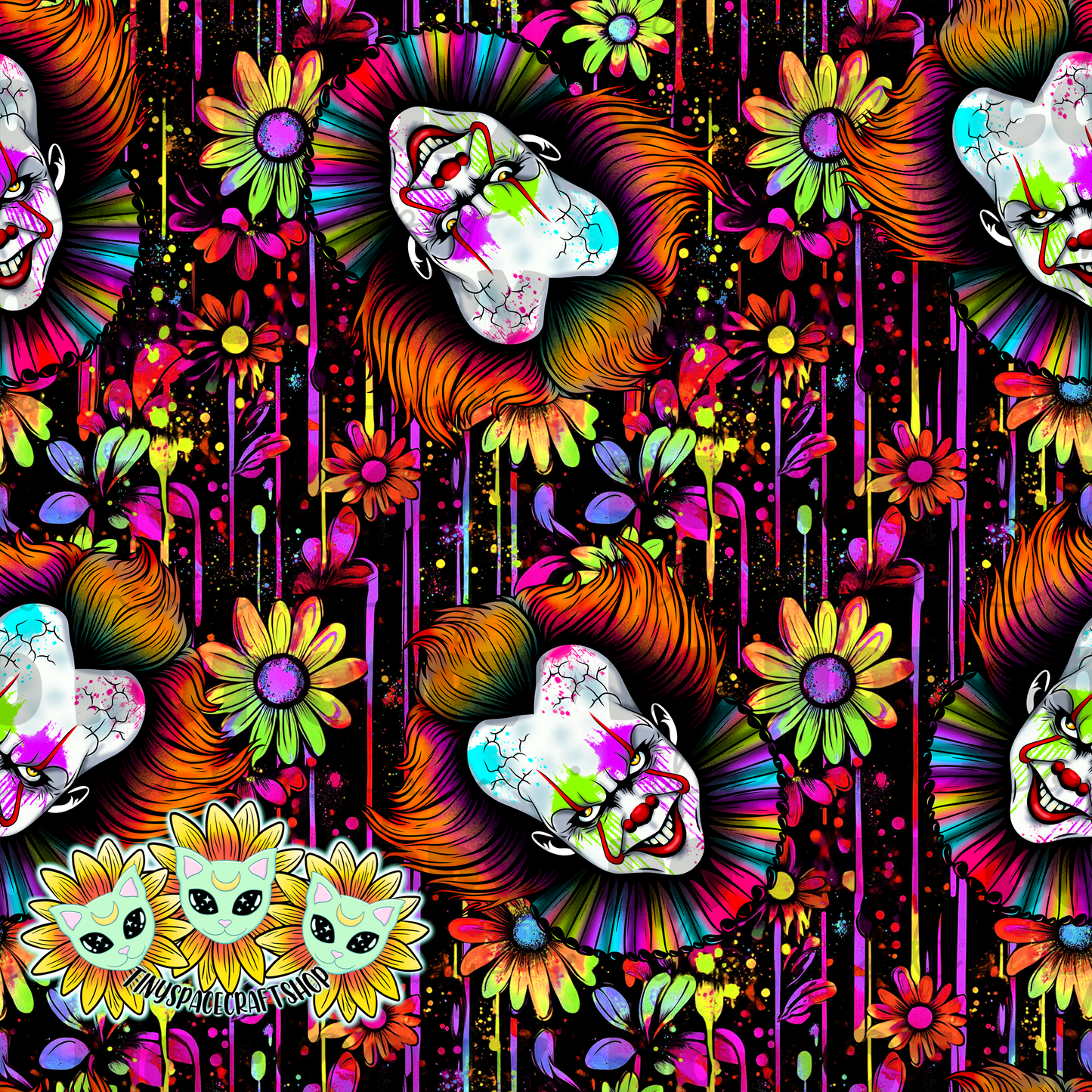 Bright clown