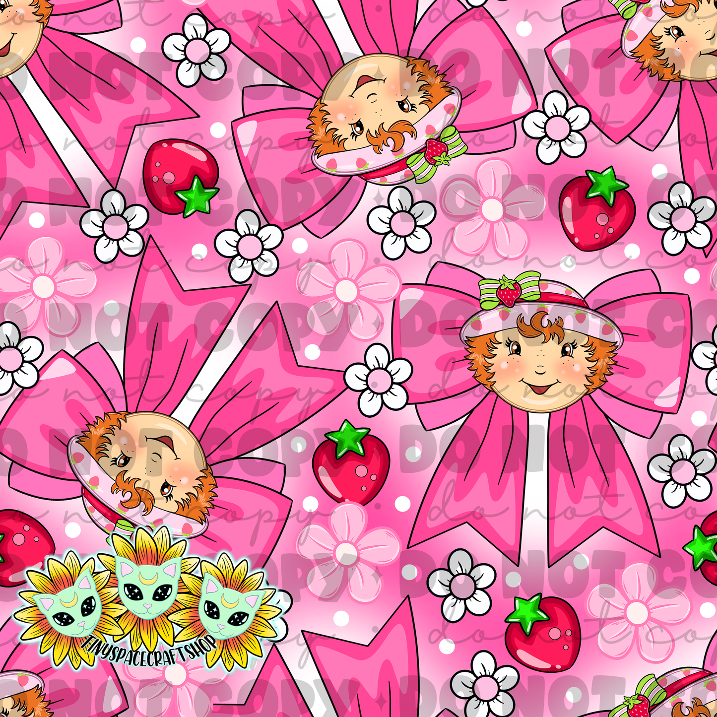 Strawberry bow