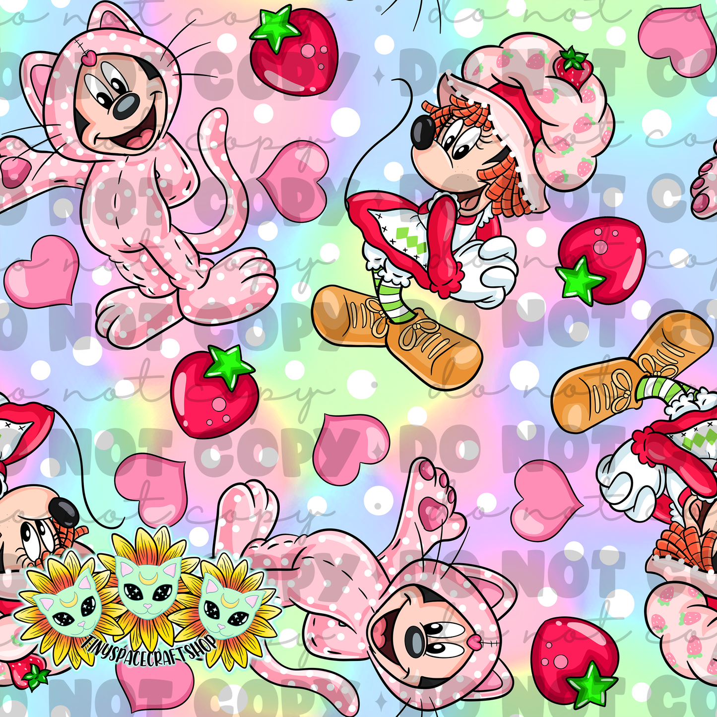 Strawberry mouse