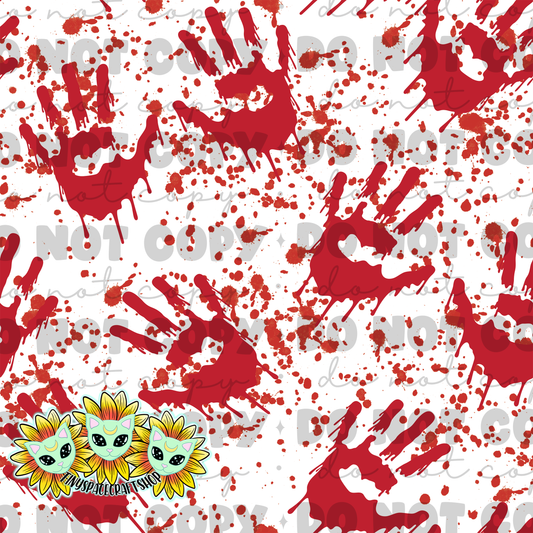 Blood hands