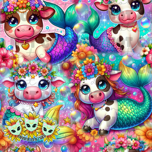 Mermaid cow