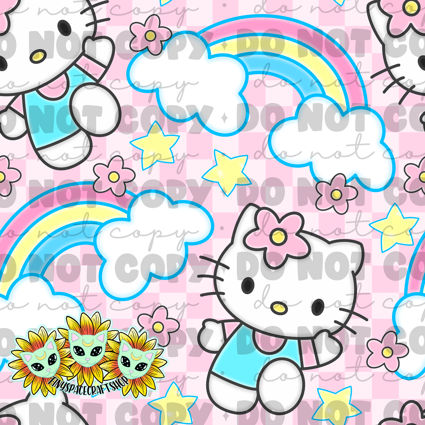 Rainbow cat