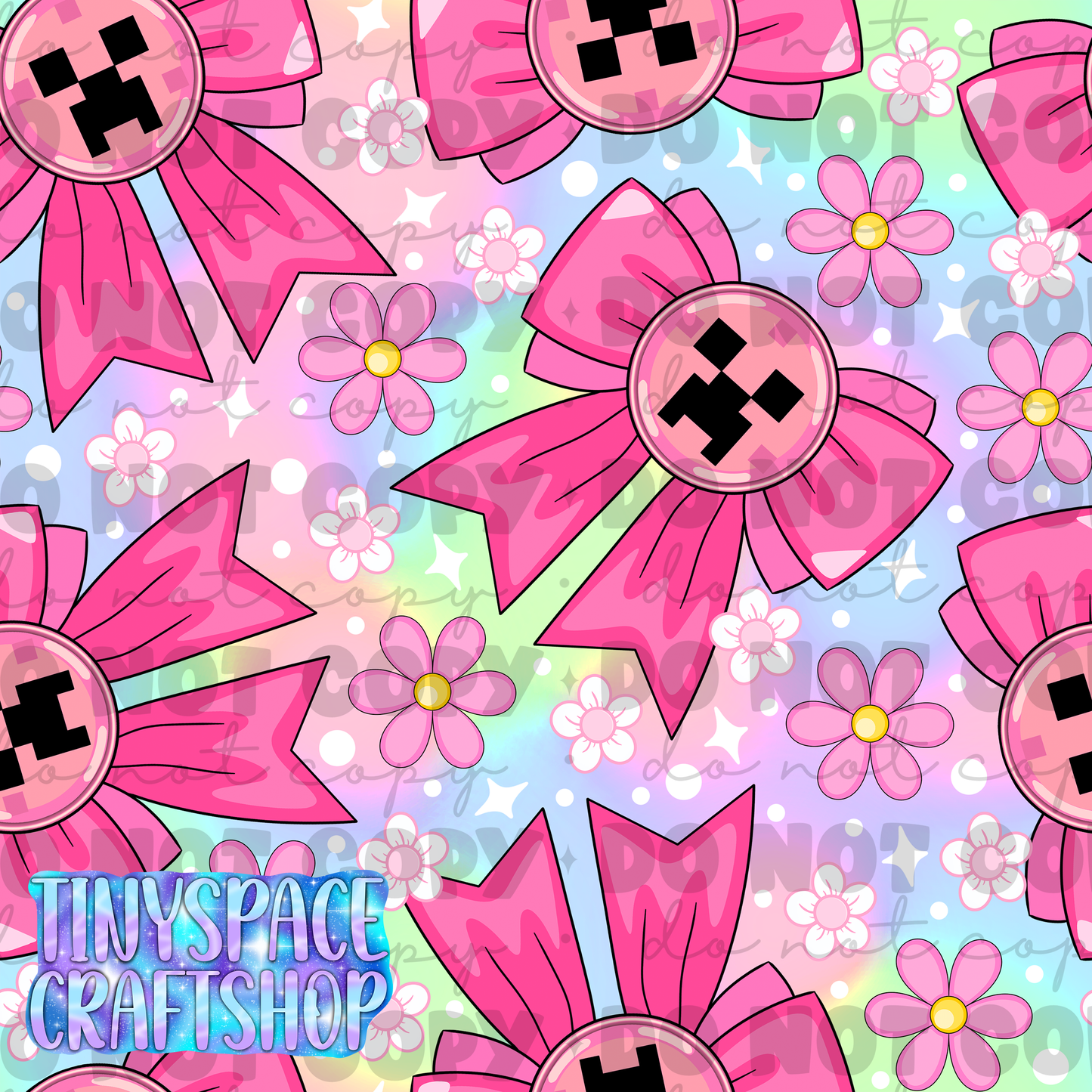 Pink bow mine