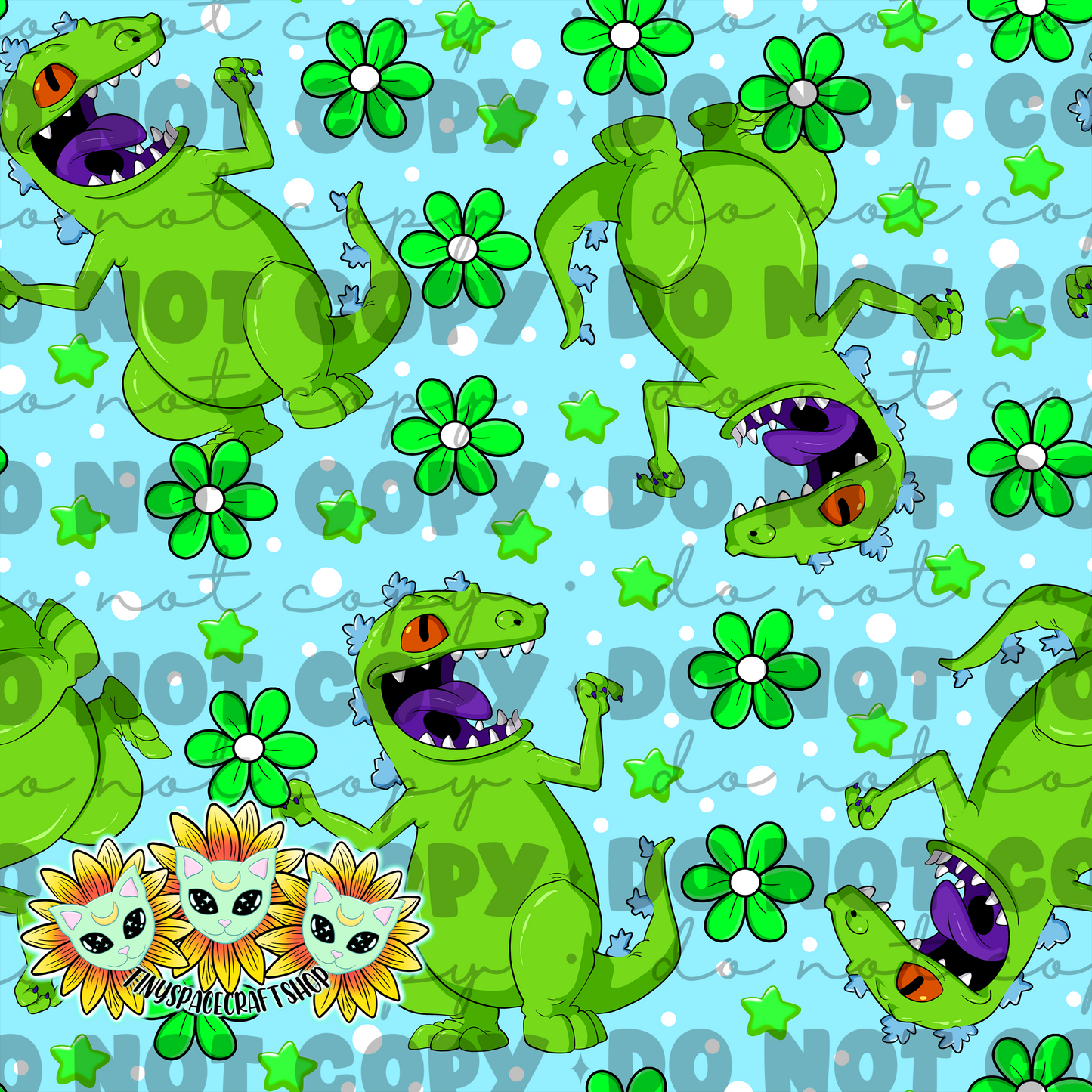 Floral Dino