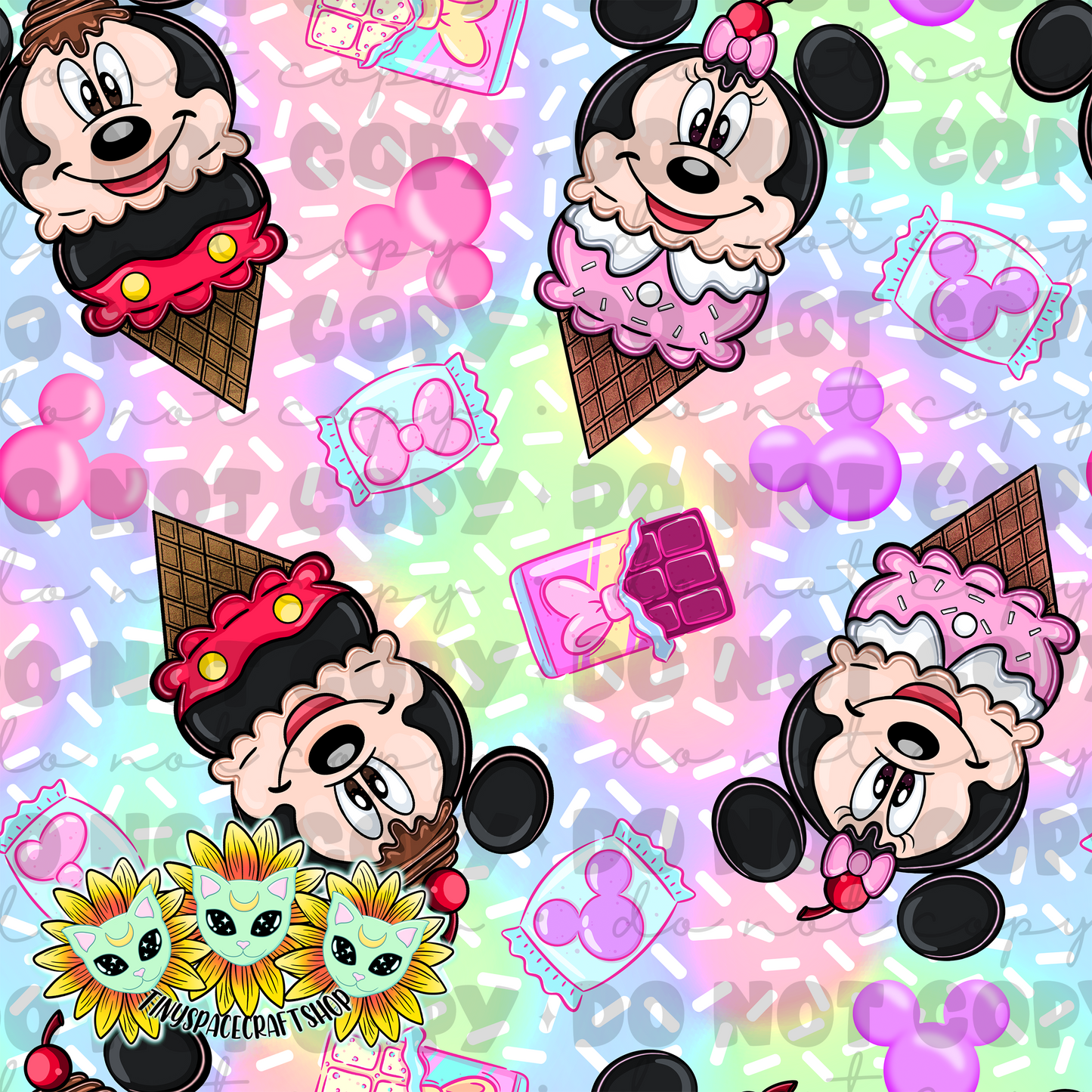 Mouse ice cream