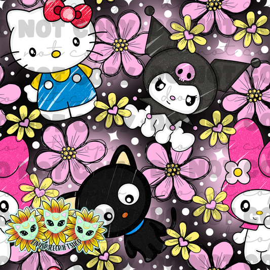 Flower kitty