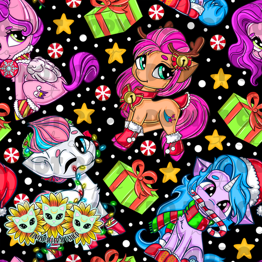 Christmas pony