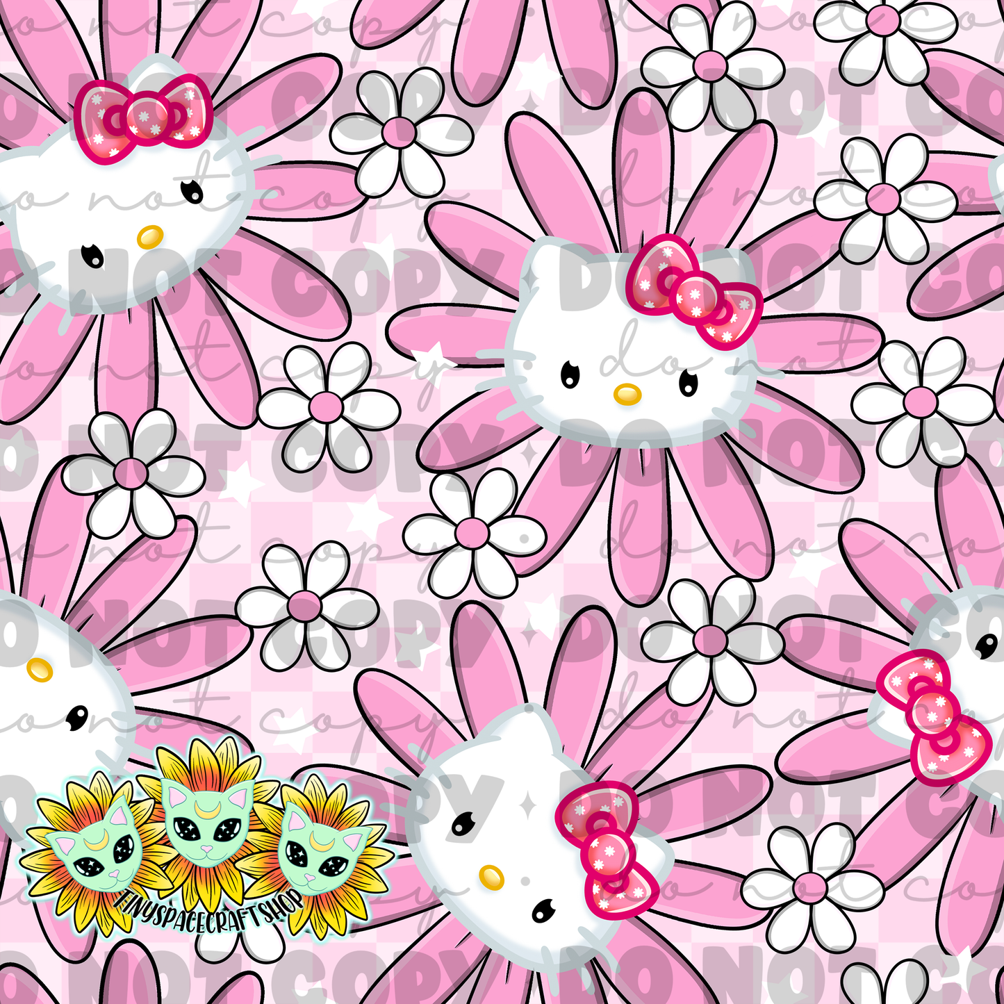 Flower kitty