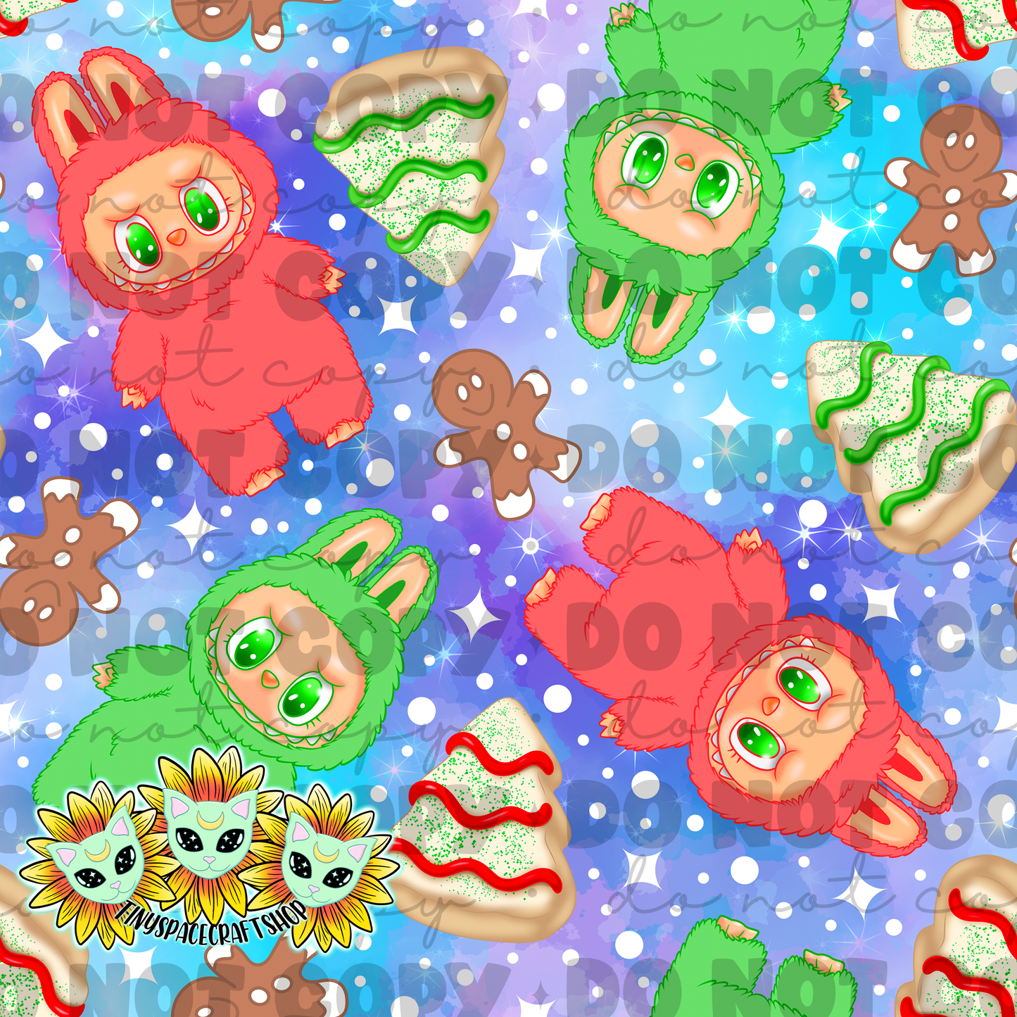 Christmas monster