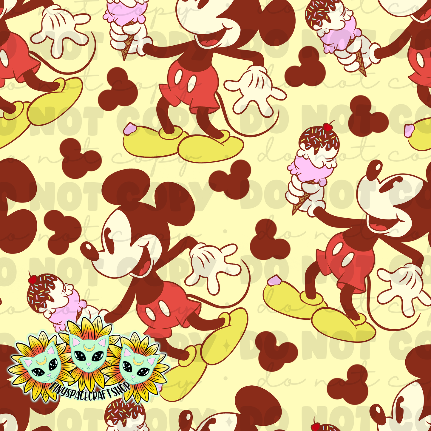 Mouse ice cream