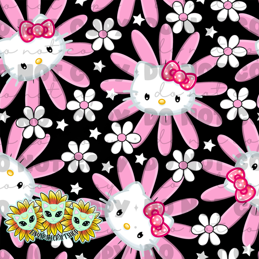 Flower kitty