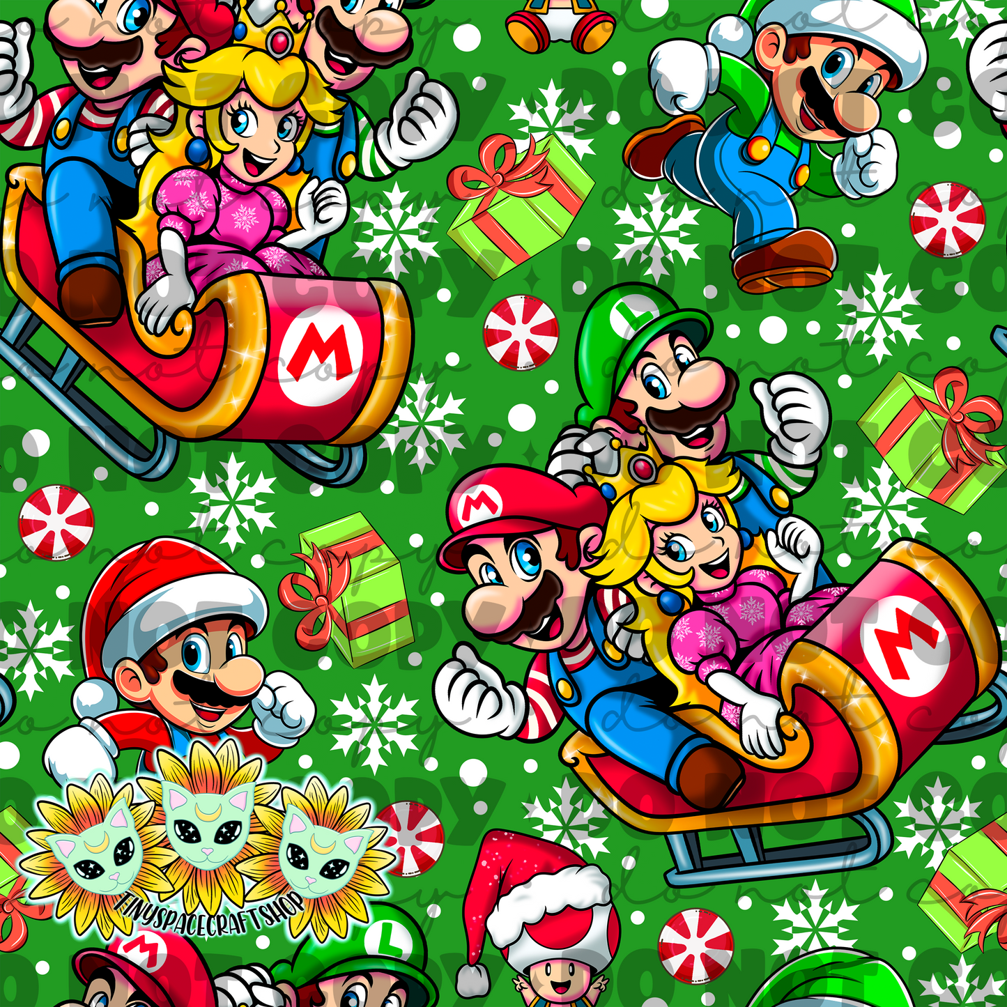 Christmas Mario