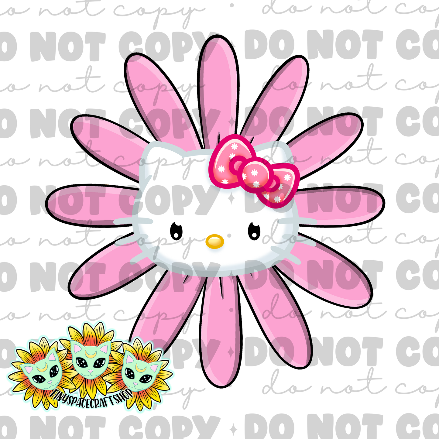 Flower kitty