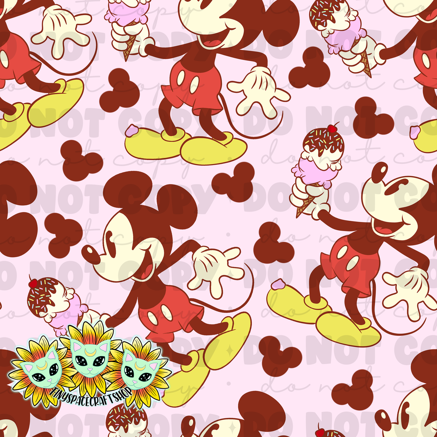 Mouse ice cream