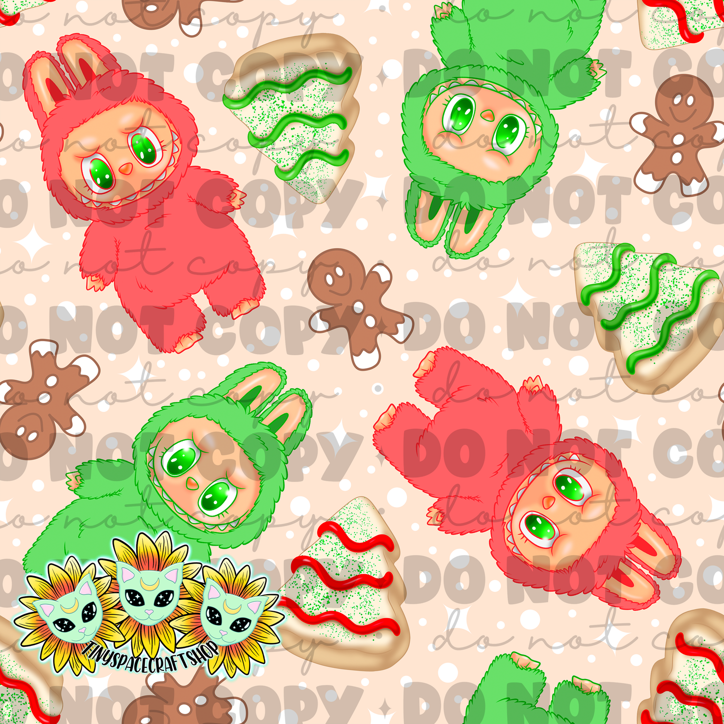 Christmas monster