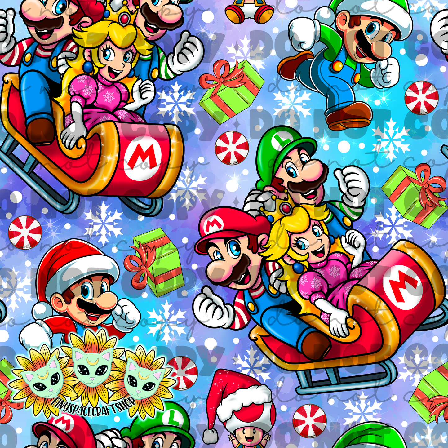 Christmas Mario