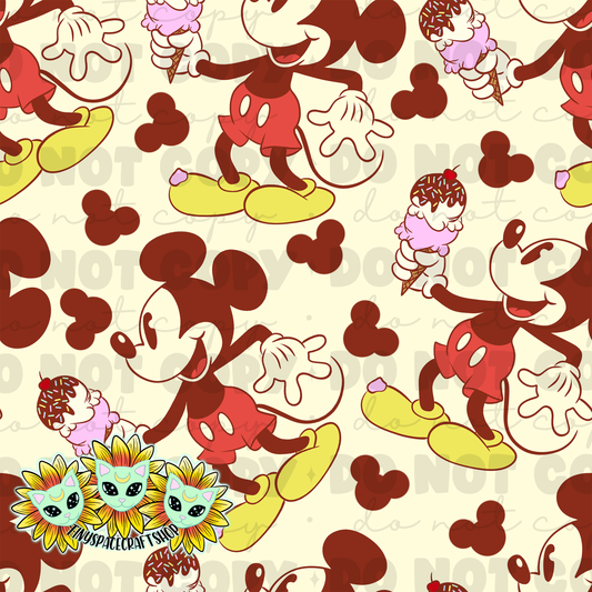 Mouse ice cream