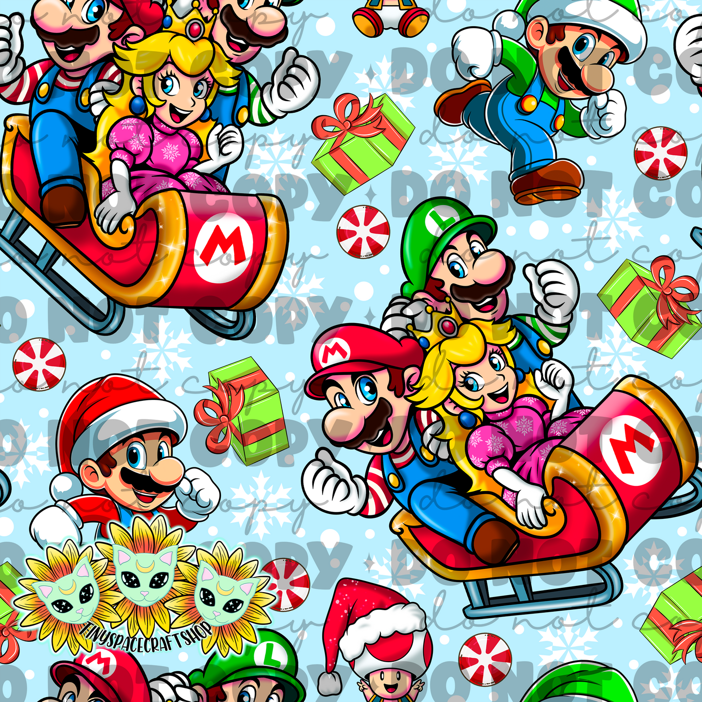 Christmas Mario