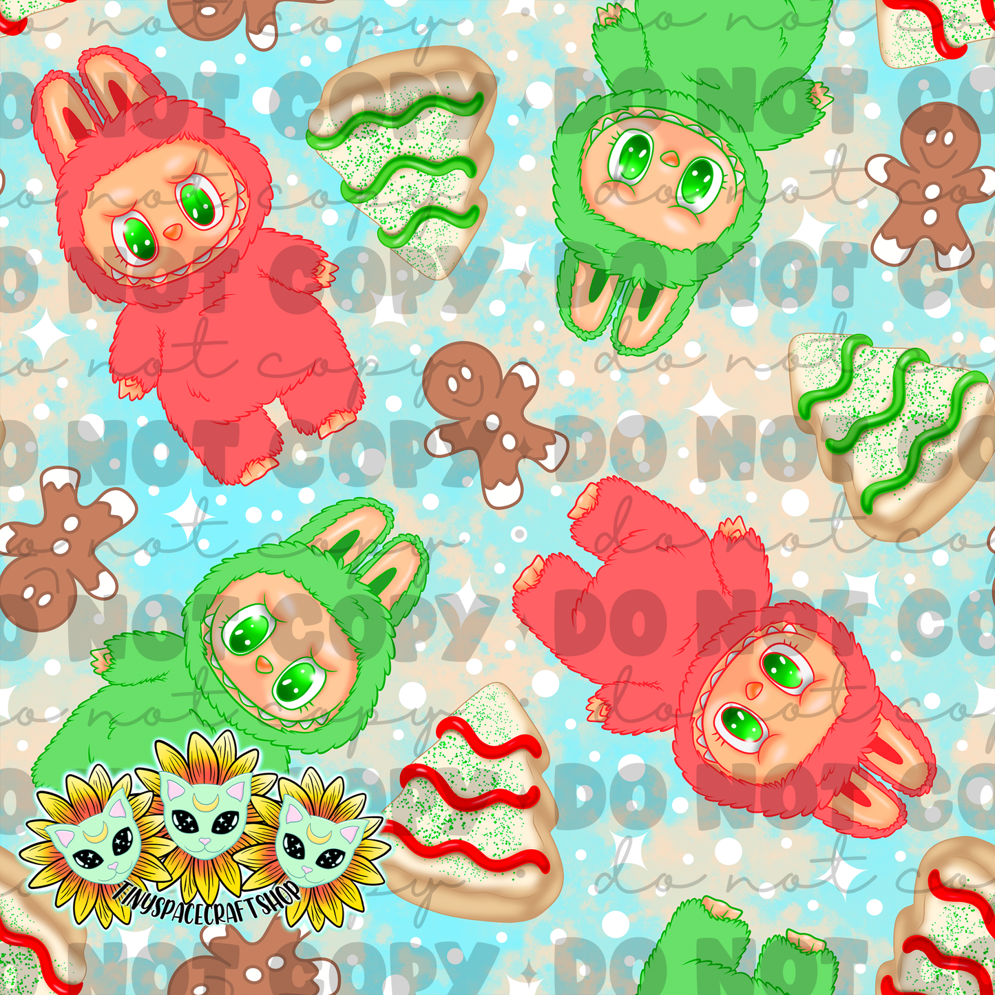 Christmas monster