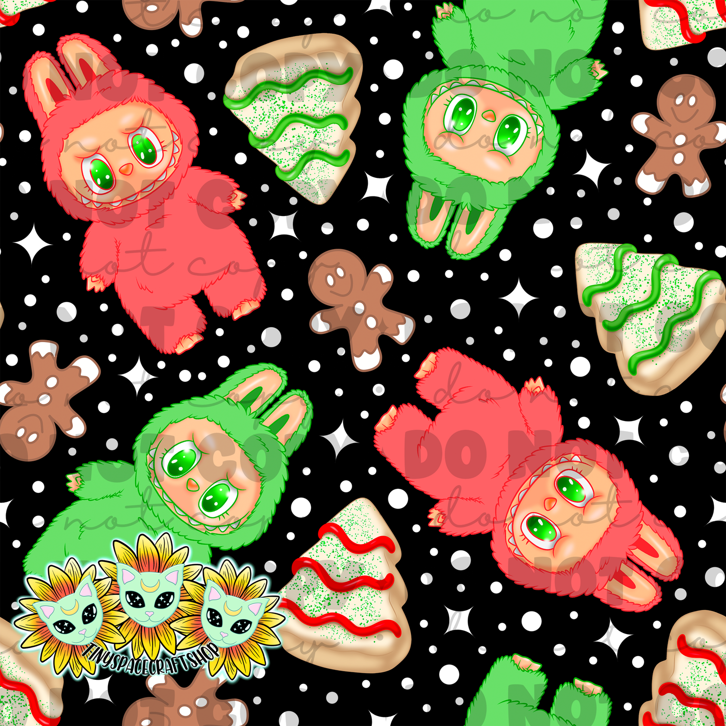 Christmas monster