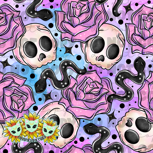 Snake skull