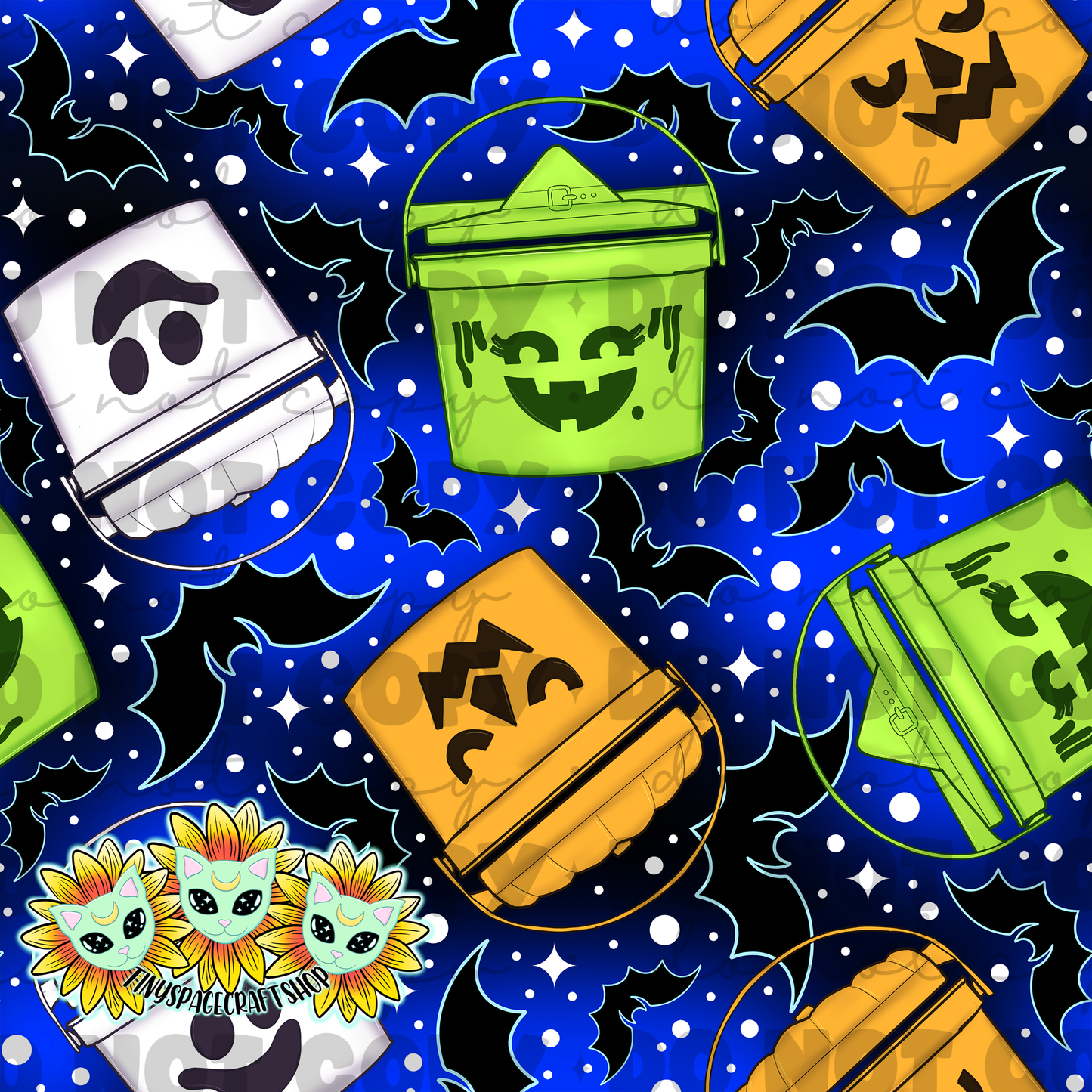Halloween buckets