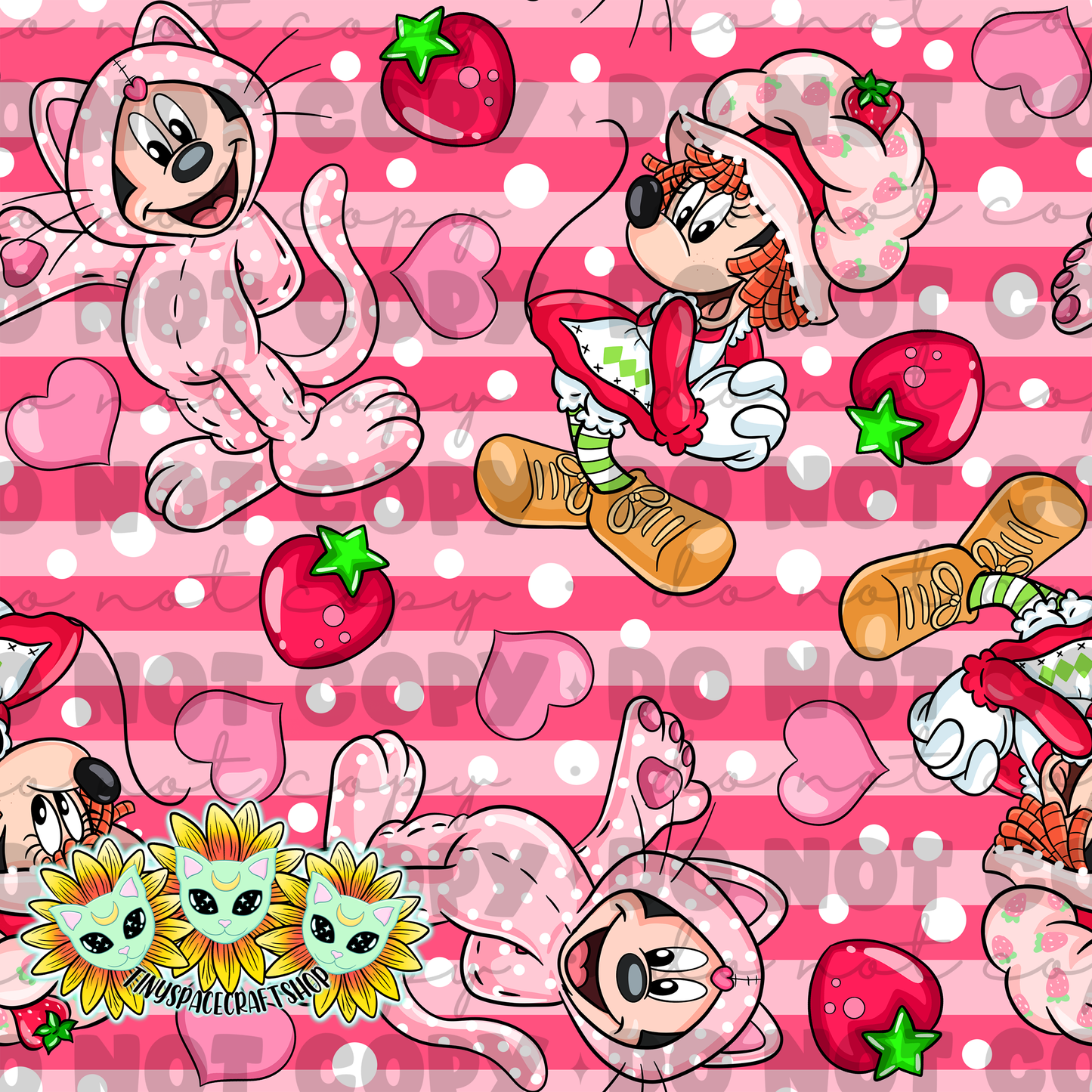 Strawberry mouse