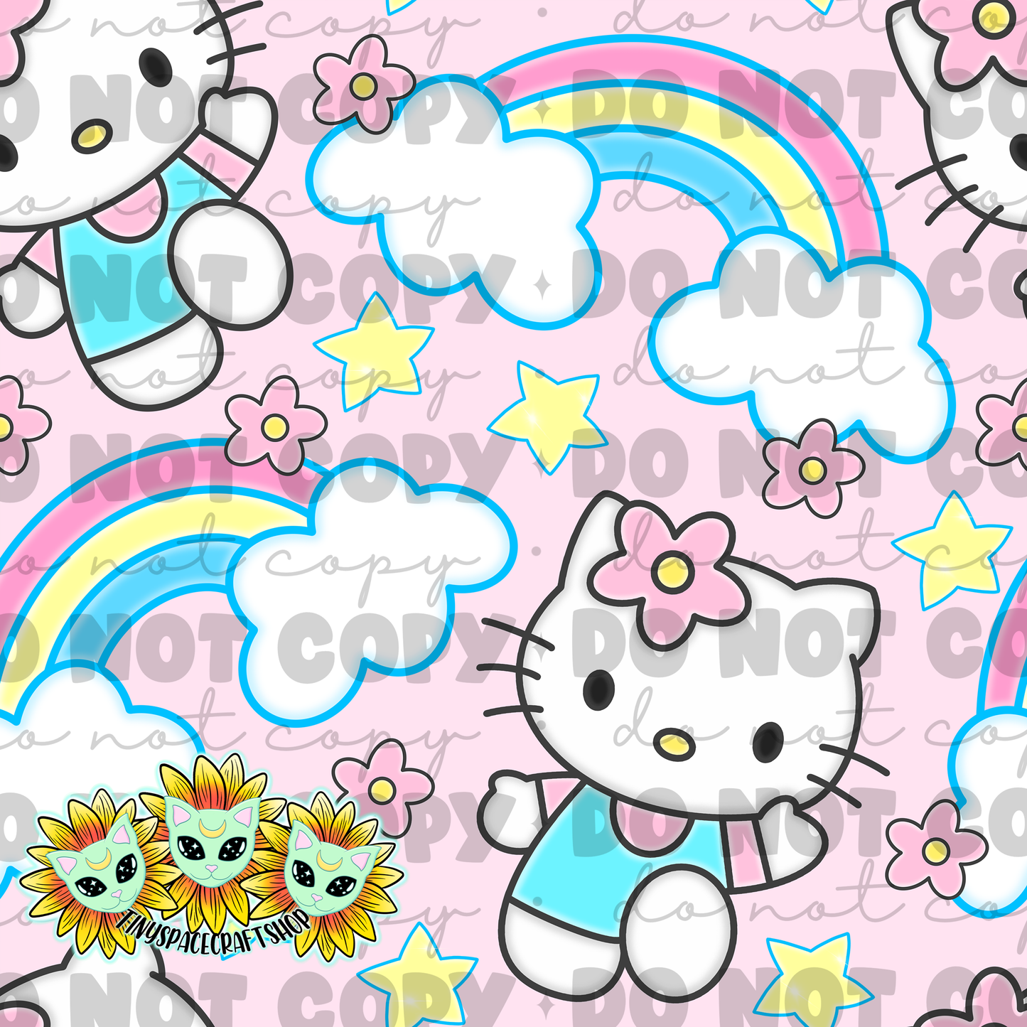 Rainbow cat