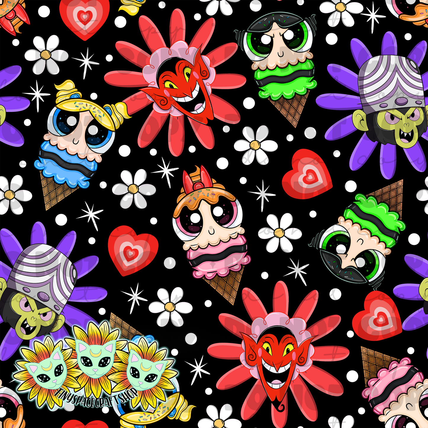 Floral girls