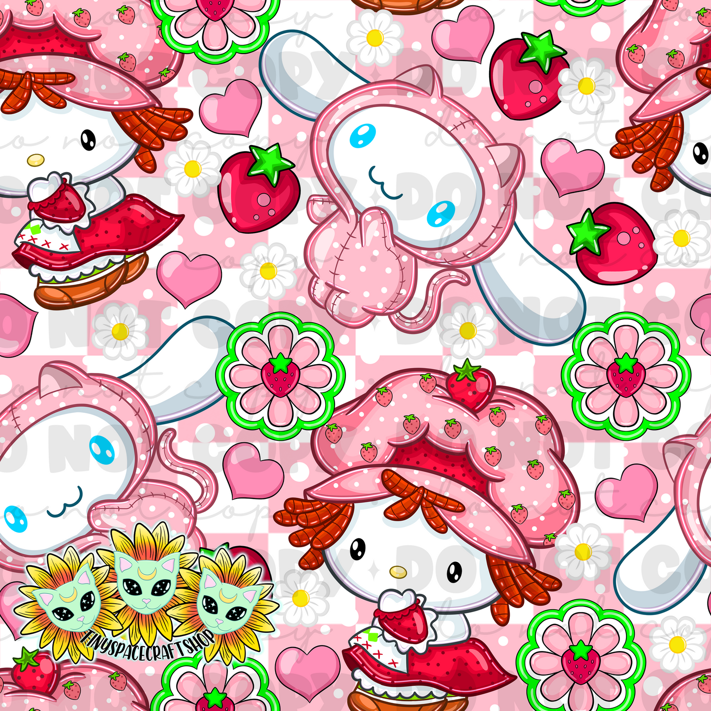 Strawberry cat