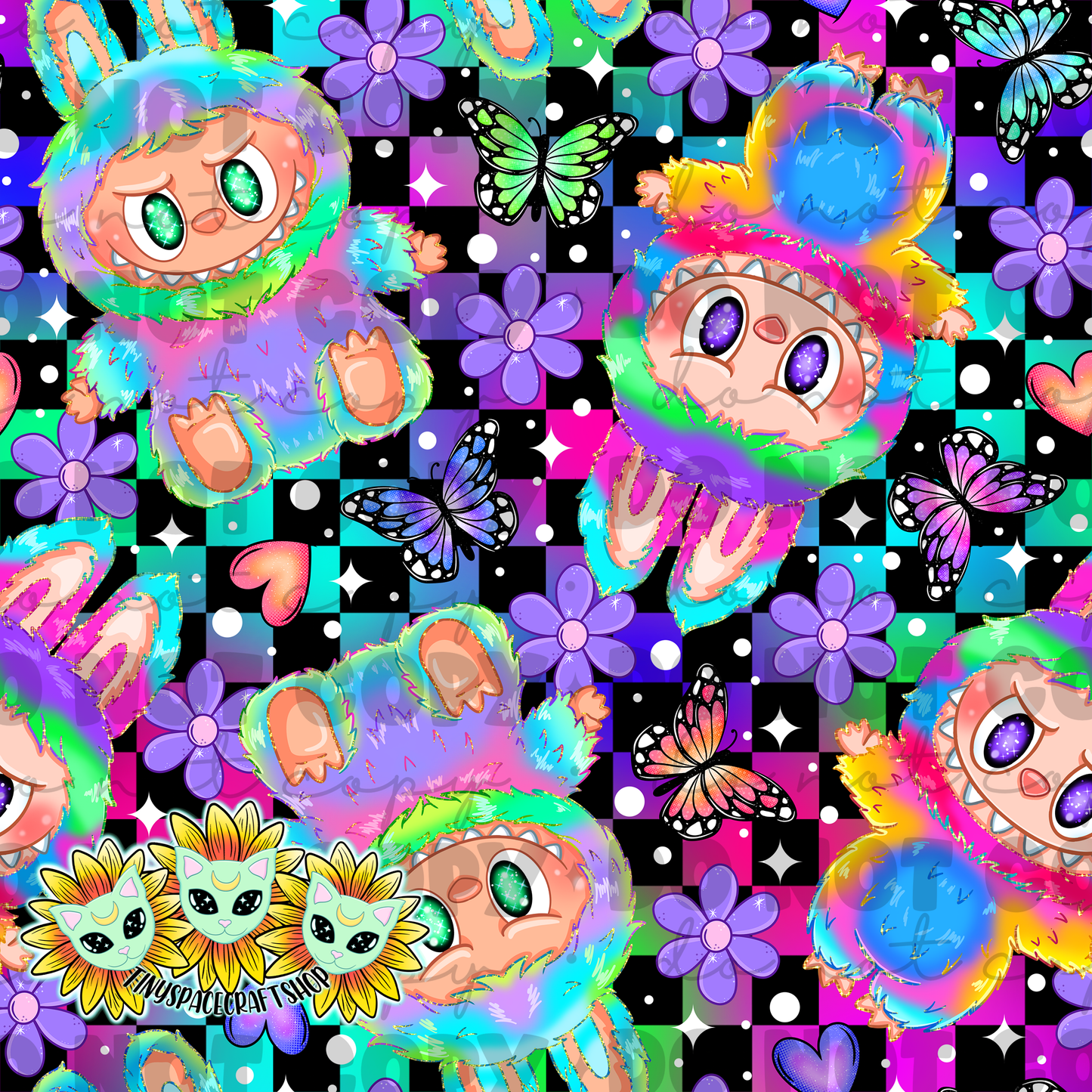 Butterfly monster