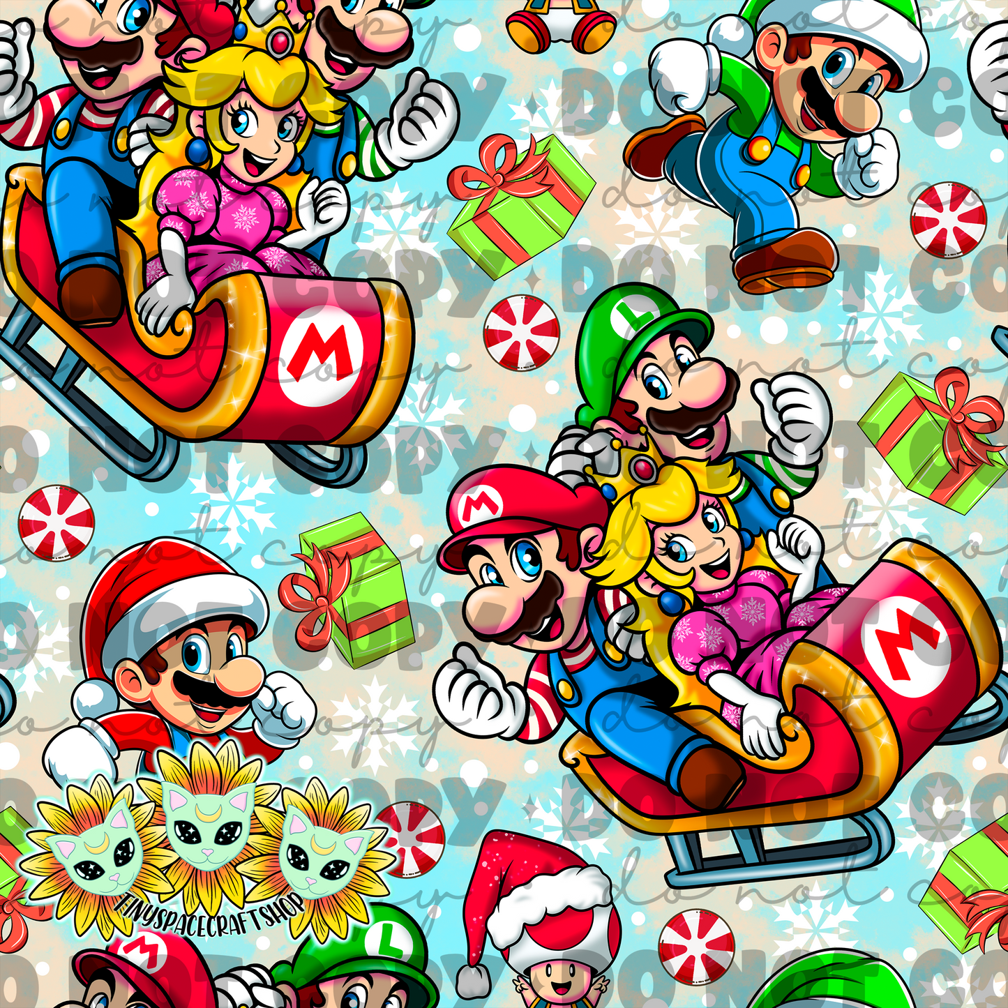 Christmas Mario
