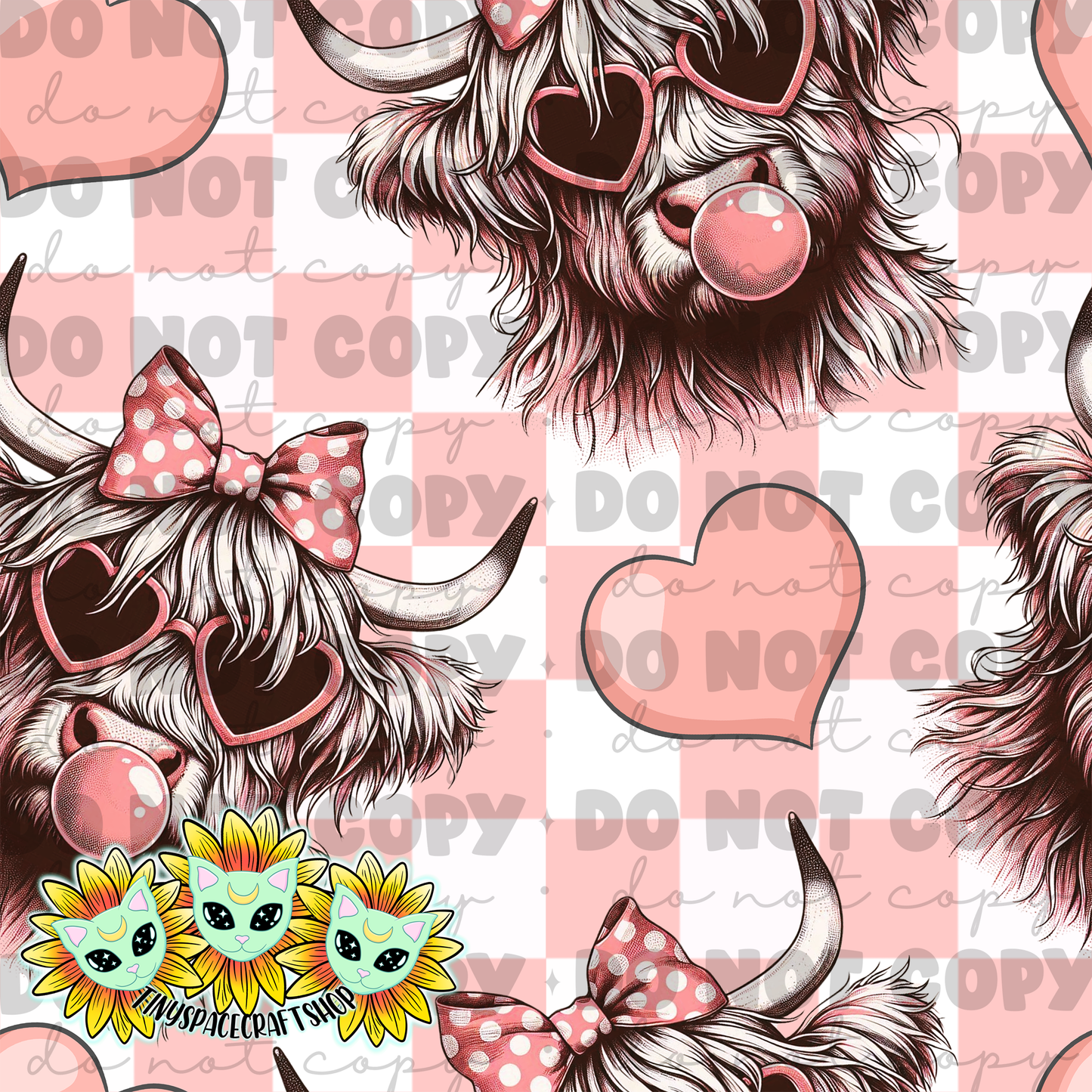 Bubblegum cow