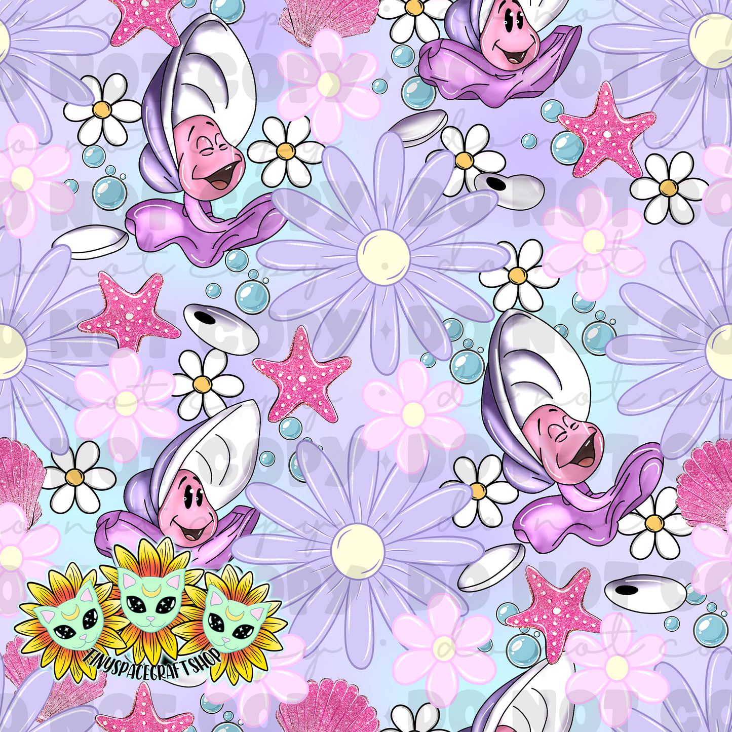 Floral oyster