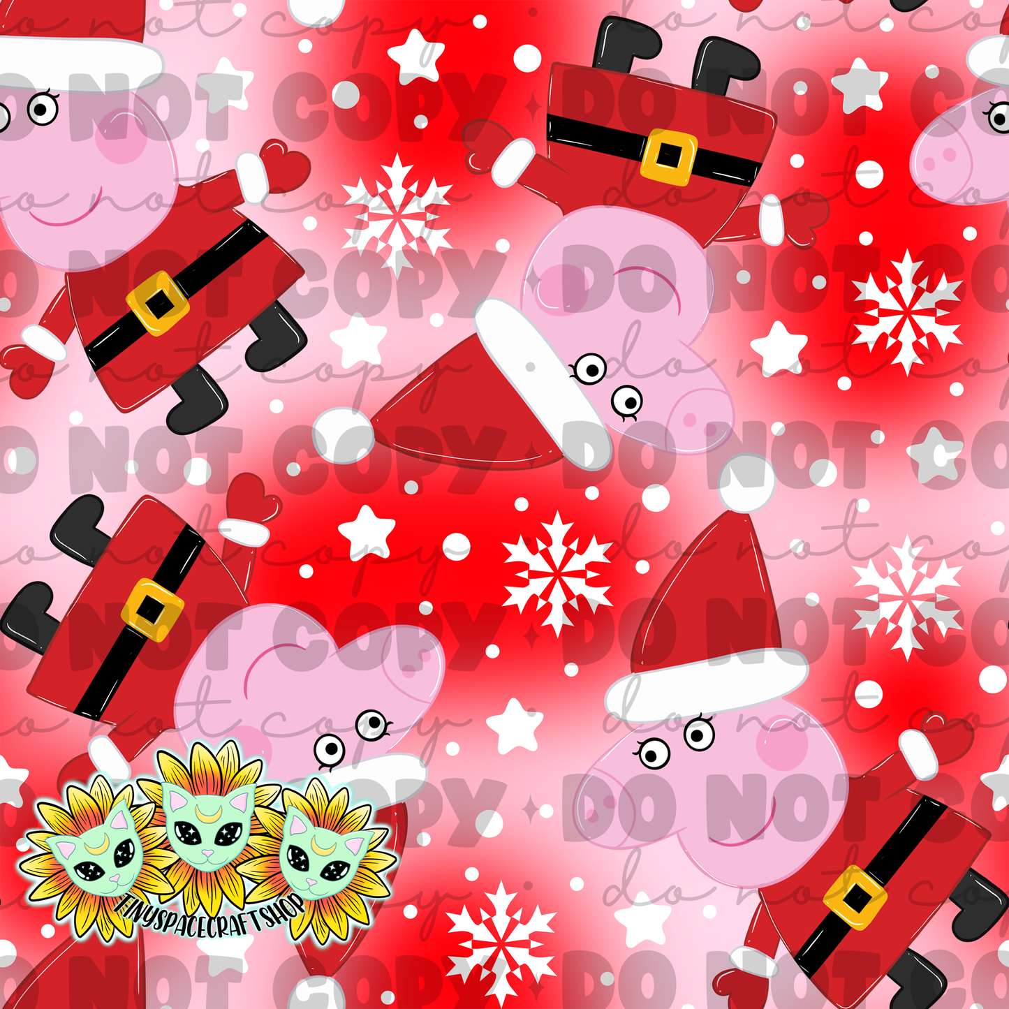 Christmas pig